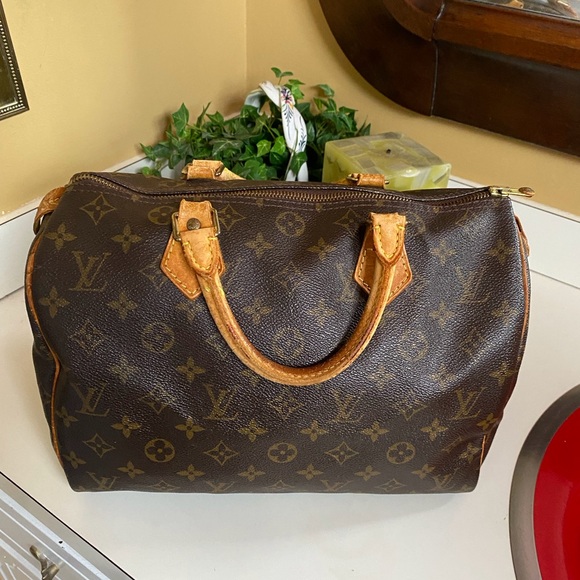 LOUIS VUITTON SPEEDY 30 BAG - Picture 9 of 11